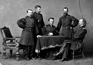 Philip Sheridan and George Armstrong Custer