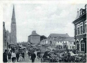 Market Scene, St Mary's Square, Athlone